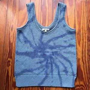 Madewell tie dye sweater tank